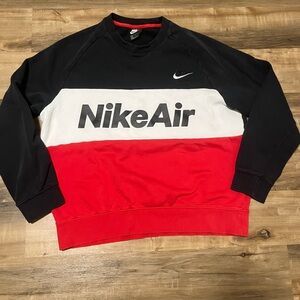 Nike Air Crewneck Sweater - Black, White, Red